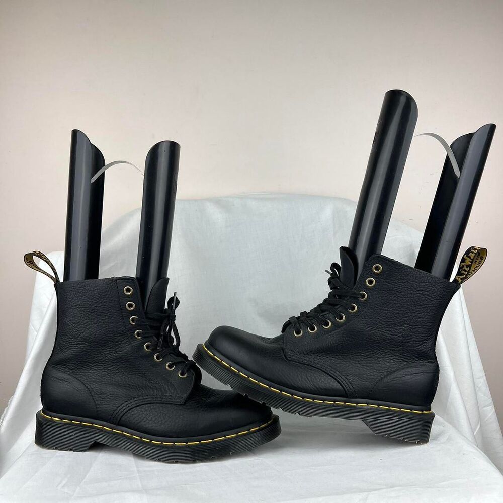 Dr. Martens Black Leather 24993 Boots Size 8